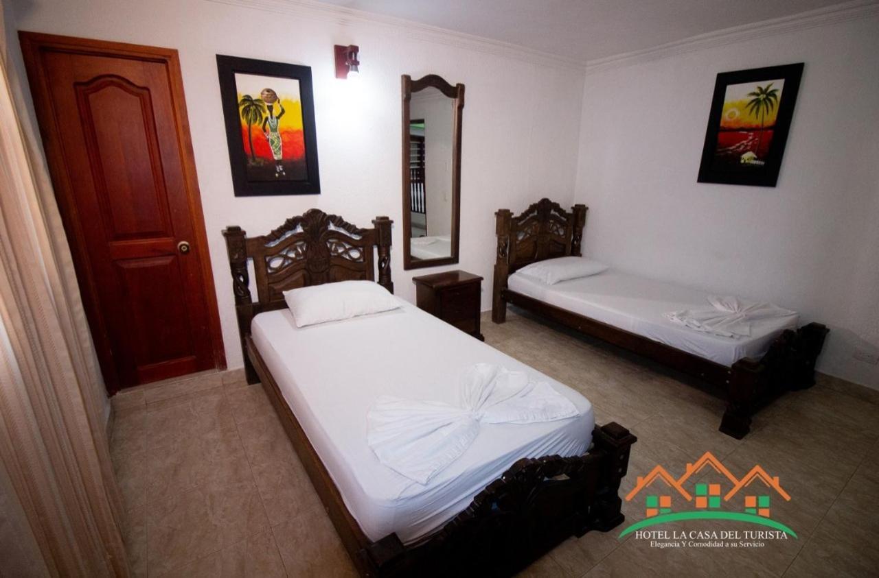 Hotel La Casa Del Turista Cartagena エクステリア 写真
