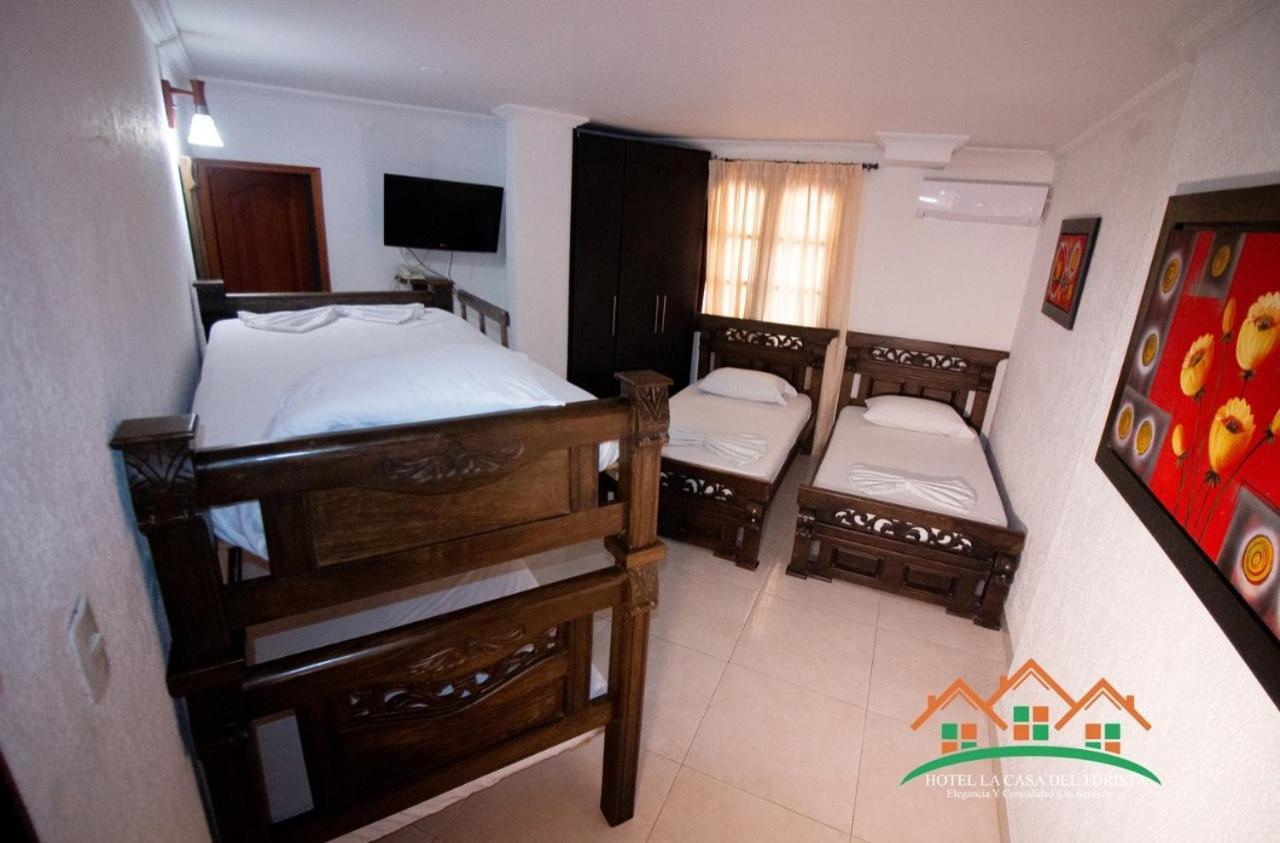 Hotel La Casa Del Turista Cartagena エクステリア 写真