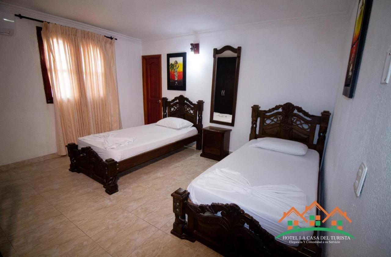 Hotel La Casa Del Turista Cartagena エクステリア 写真