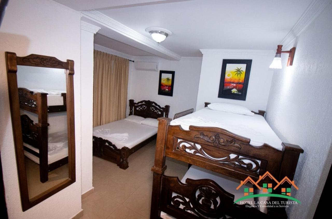 Hotel La Casa Del Turista Cartagena エクステリア 写真